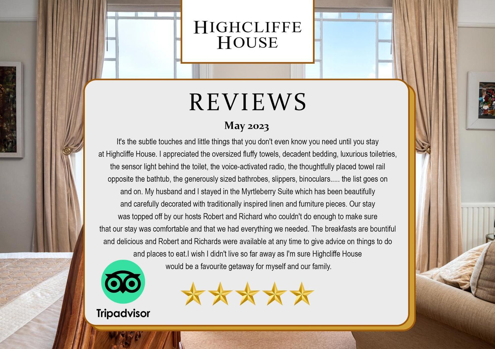 Highcliffe House Bed & Breakfast Lynton Eksteriør bilde
